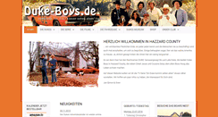 Desktop Screenshot of die-duke-boys.de