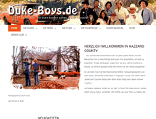 Tablet Screenshot of die-duke-boys.de